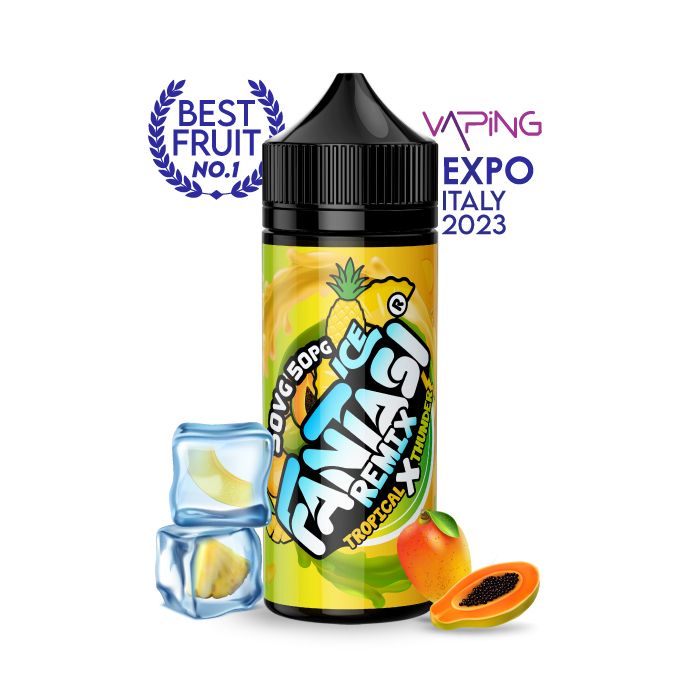 765125 Tropical X Thunder Ice 50/50 E Liquid Fantasi